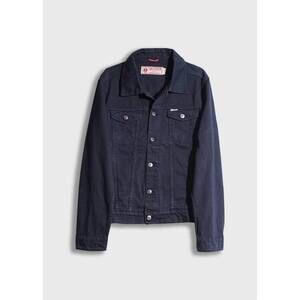 NEW IRON & RESIN men's bull denim rambler jacket in navy